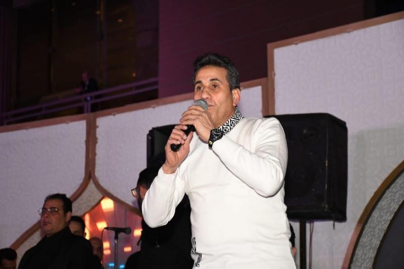 أخبار مصر - أحمد شيبة يحيي سهرة رمضانية بحضور كامل العدد