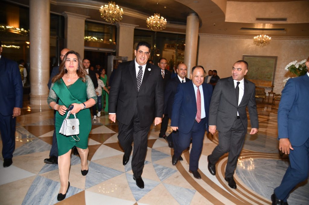 أخبار مصر - كامل الوزيرومنال عوض واشرف صبحي أبرزهم حضوروزاراء فرح نجلةالبرلماني وليد التمامي