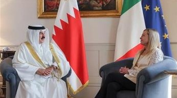 أخبار مصر والعالم لحظة بلحظة - ملك البحرين يبحث مع «ميلوني» جهود وقف إطلاق النار في غزة وتعزيز العلاقات الثنائية
