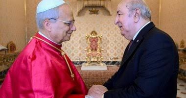 أخبار مصر - بابا الفاتيكان يستقبل الرئيس الجزائري.. ويشدد على الحوار كسبيل لبناء السلام