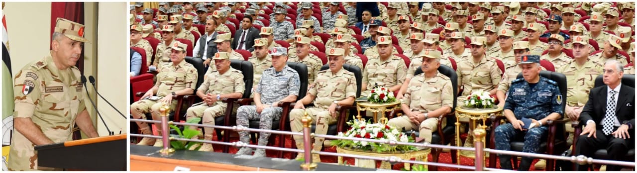أخبار مصر والعالم لحظة بلحظة - الفريق أول عبد المجيد صقر يلتقى عدداً من قادة وضباط القوات المسلحة بقيادة المنطقة المركزية العسكرية