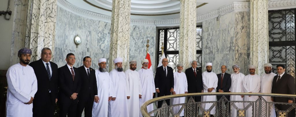 محطة مصر نيوز - رئيس محكمة النقض يستقبل وفداً قضائياً من سلطنة عمان