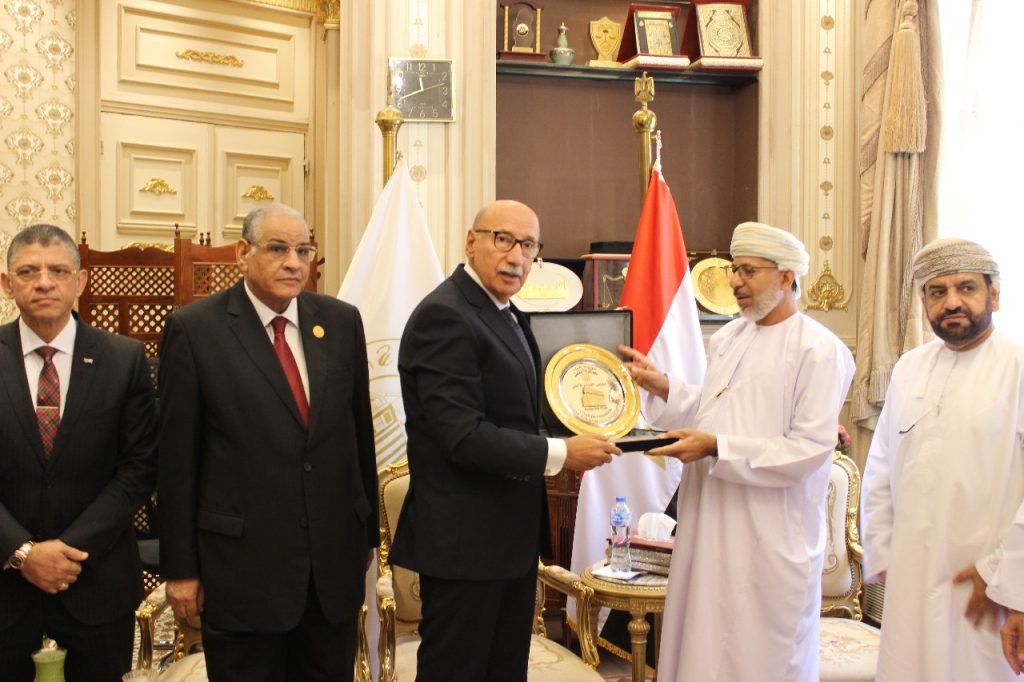 محطة مصر نيوز - رئيس محكمة النقض يستقبل وفداً قضائياً من سلطنة عمان