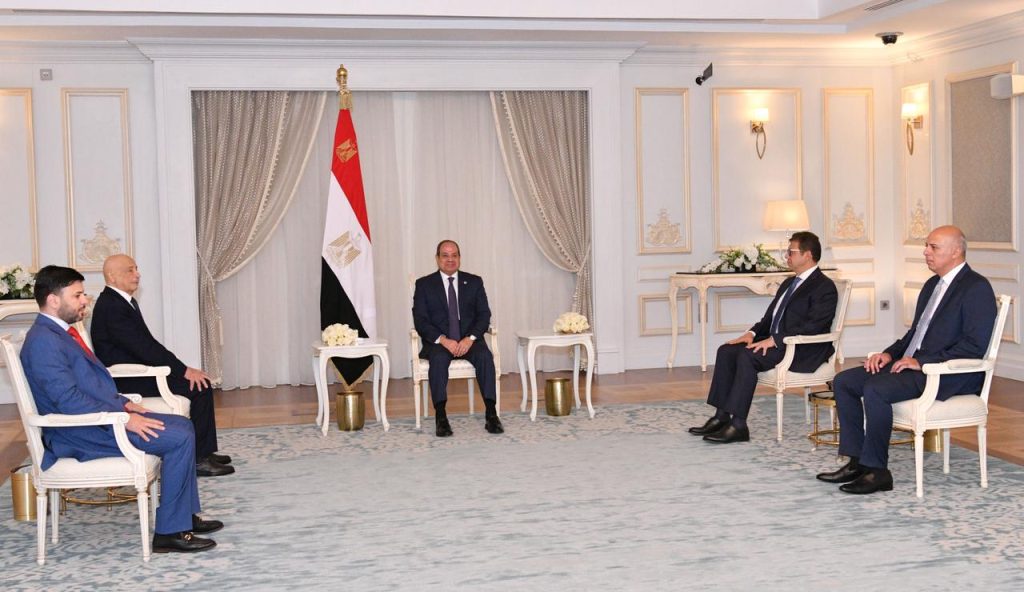 أخبار مصر - السيسي لرئيس النواب الليبي: أمن ليبيا واستقرارها جزءً لا يتجزأ من استقرار مصر