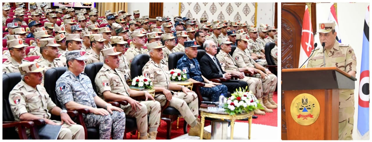 أخبار مصر والعالم لحظة بلحظة - الفريق أول عبد المجيد صقر يلتقى عدداً من قادة وضباط القوات المسلحة بقيادة المنطقة المركزية العسكرية