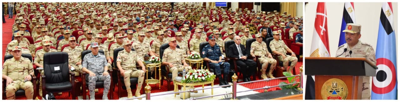 أخبار مصر والعالم لحظة بلحظة - الفريق أول عبد المجيد صقر يلتقى عدداً من قادة وضباط القوات المسلحة بقيادة المنطقة المركزية العسكرية