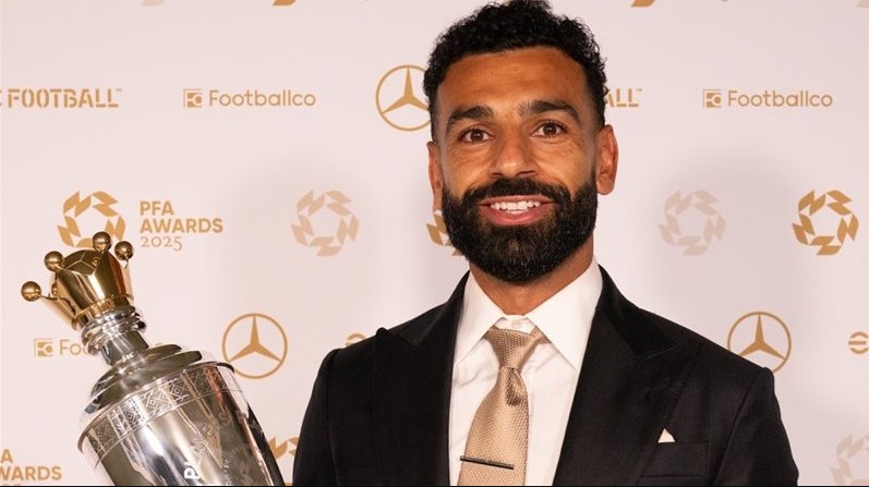 أخبار مصر - للمرة الثالثة.. محمد صلاح يُتوج بجائزة أفضل لاعب في إنجلترا