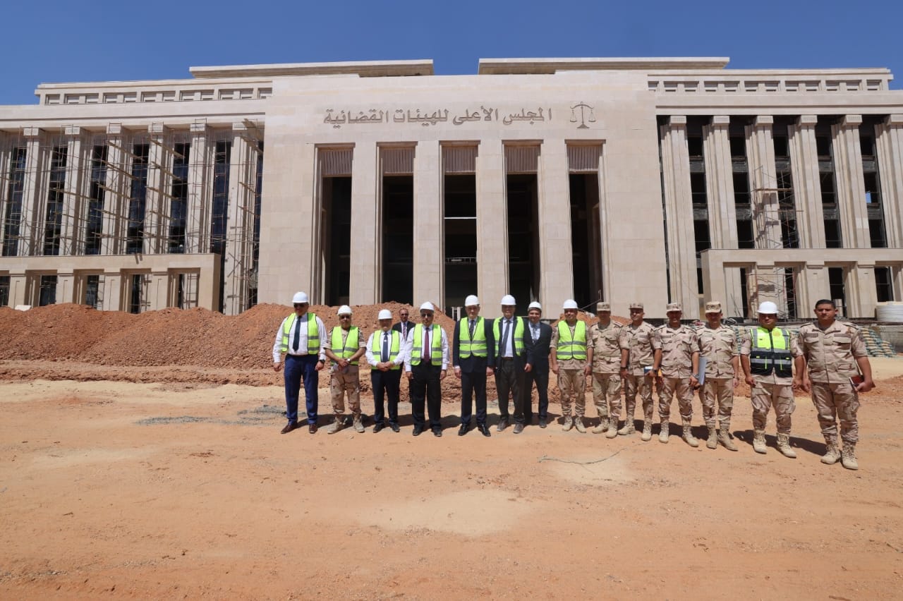 أخبار مصر والعالم لحظة بلحظة - وزير العدل يتفقد مشروع مدينة العدالة بالعاصمة الإدارية الجديدة