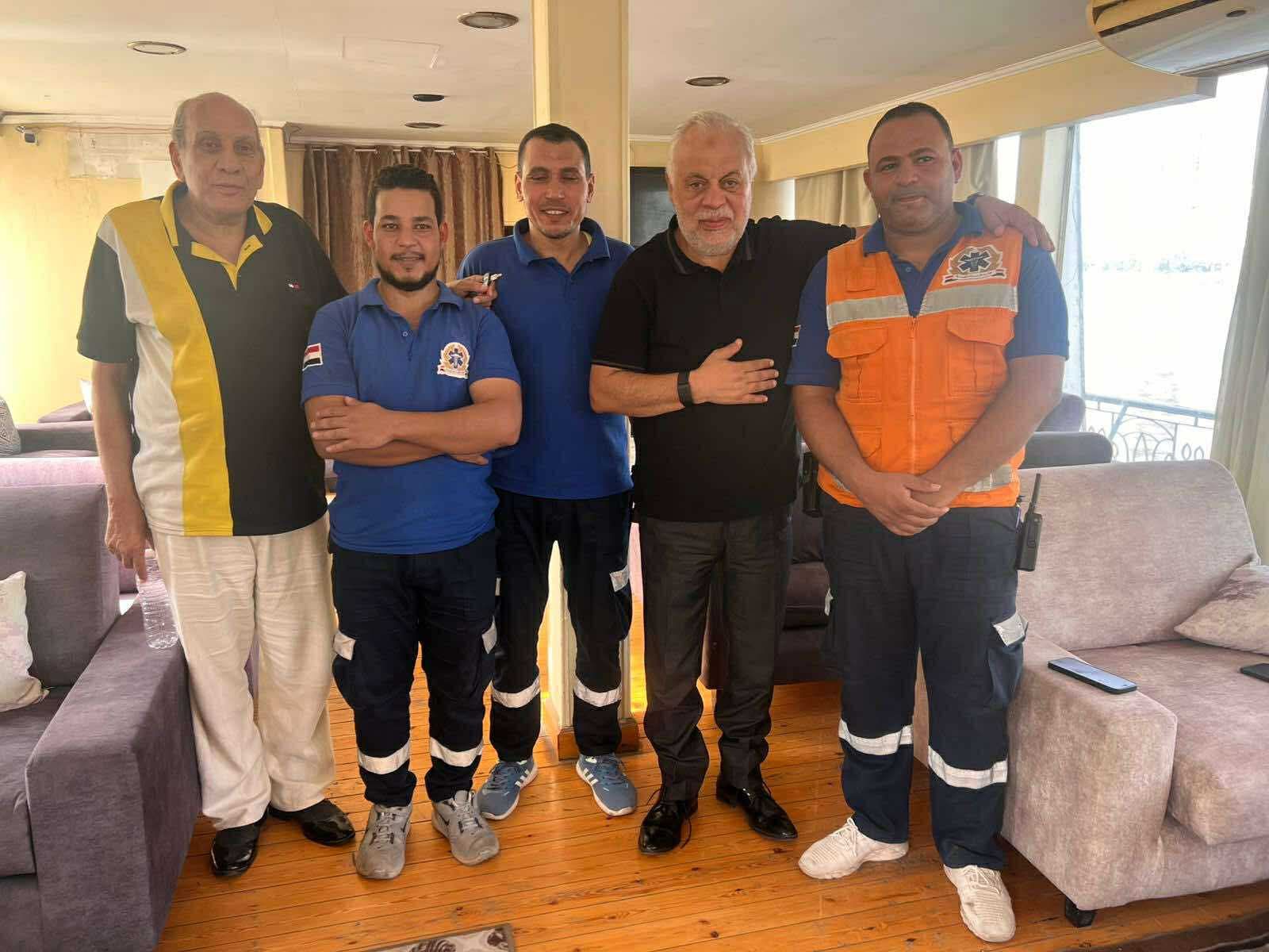 محطة مصر نيوز - نقيب الممثلين يشيد بدعم وزير الصحة وحملة "100 مليون صحة" لرعاية الفنانين وأسرهم