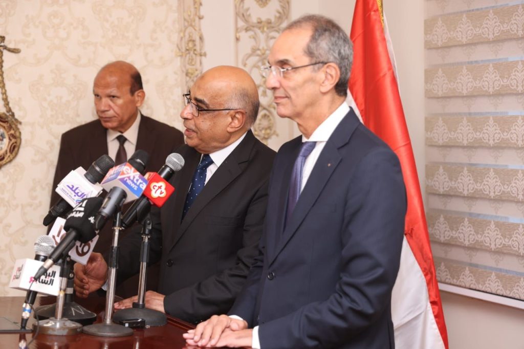 محطة مصر نيوز - وزيرا العدل والاتصالات يطلقان منظومة التقاضي عن بُعد في الدعاوى الجنائية