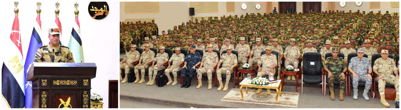 أخبار مصر والعالم لحظة بلحظة - القائد العام للقوات المسلحة يلتقى عددًا من مقاتلي القوات الخاصة من المظلات والصاعقة