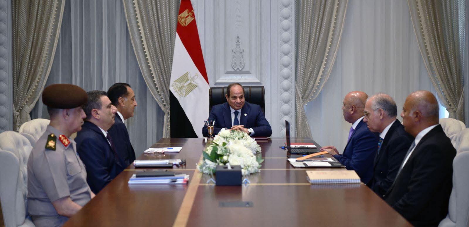 أخبار مصر - الرئيس السيسي يوجه بمواصلة تطوير شبكة الموانئ المصرية