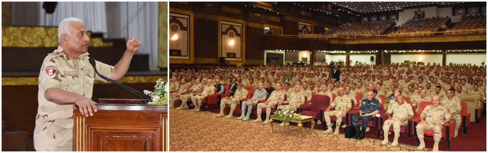 أخبار مصر والعالم لحظة بلحظة - وزير الدفاع والإنتاج الحربي يطالب قواته بأعلى مستويات الجاهزية القتالية