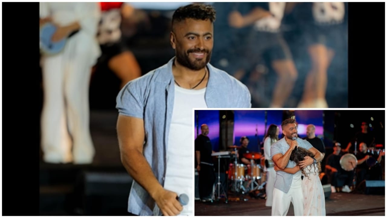 محطة مصر نيوز - «اقتحمت المسرح ورفضت تركه».. معجبة تفاجئ تامر حسني في حفله بالساحل الشمالي