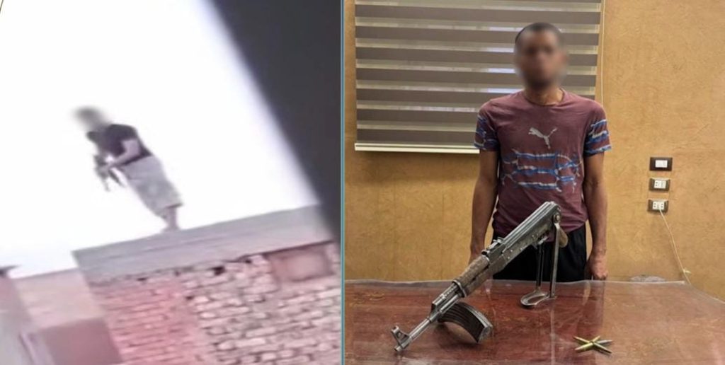 من فوق السطوح.. لحظة القبض على المتهم بإطلاق النار القاتل بأسوان أخبار مصر - من فوق السطوح.. لحظة القبض على المتهم بإطلاق النار القاتل بأسوان