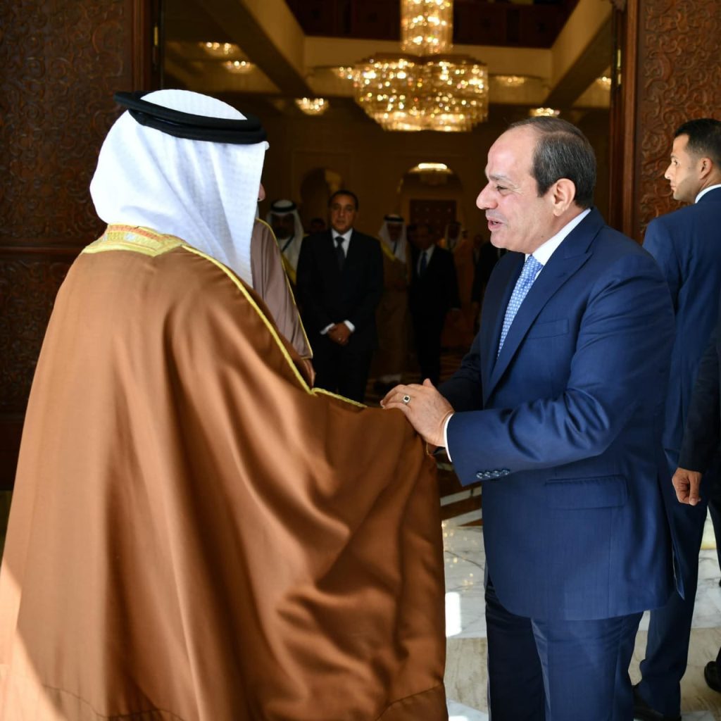 الرئيس السيسي يستقبل ولي عهد مملكة البحرين أخبار مصر والعالم لحظة بلحظة - الرئيس السيسي يستقبل ولي عهد مملكة البحرين