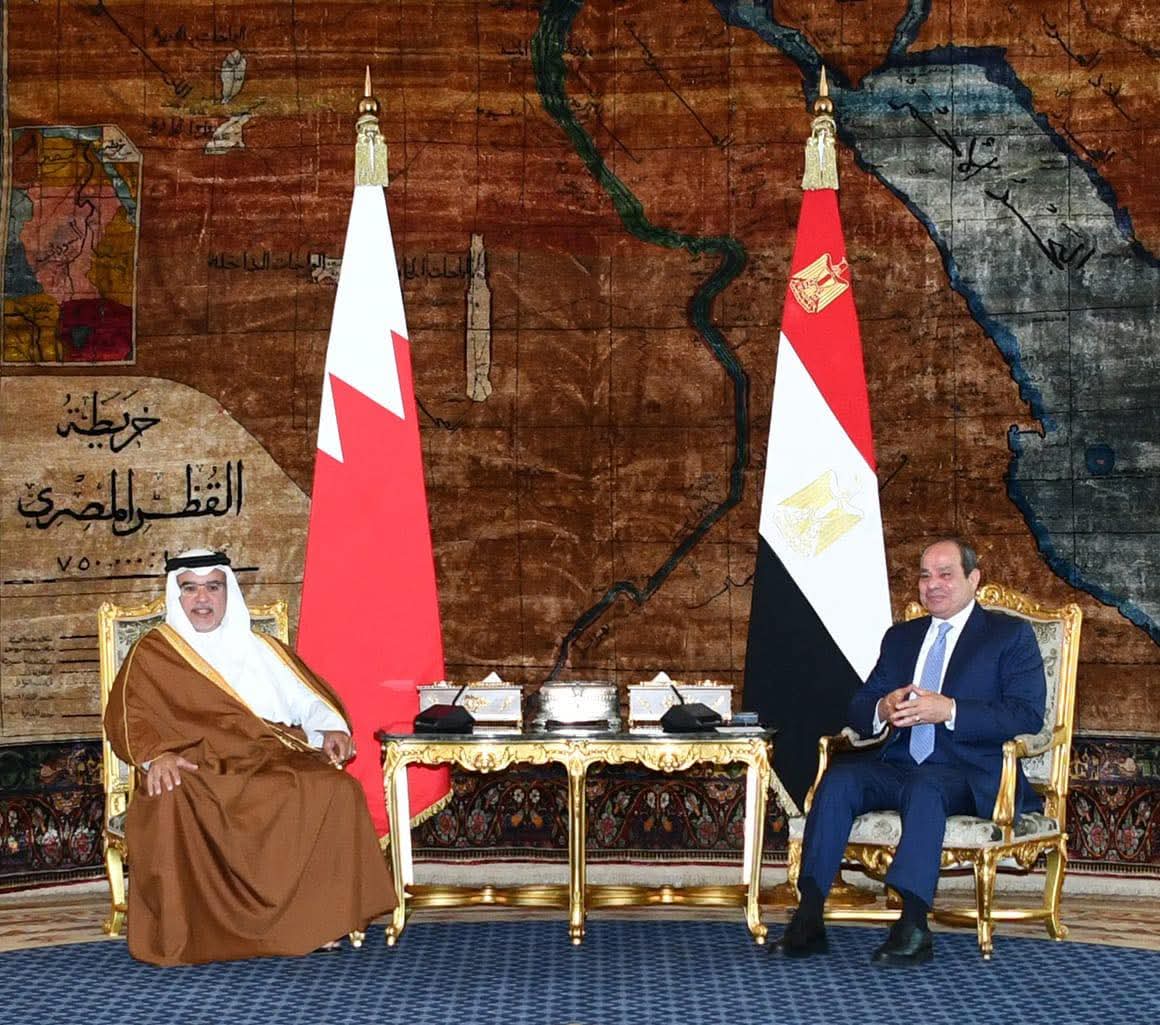 أخبار مصر والعالم لحظة بلحظة - الرئيس السيسي يستقبل ولي عهد مملكة البحرين