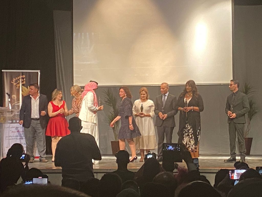 محطة مصر نيوز - إلهام شاهين: جئت خصيصًا لأشارك هالة صدقي وأعبّر عن حبي لوحيد حامد