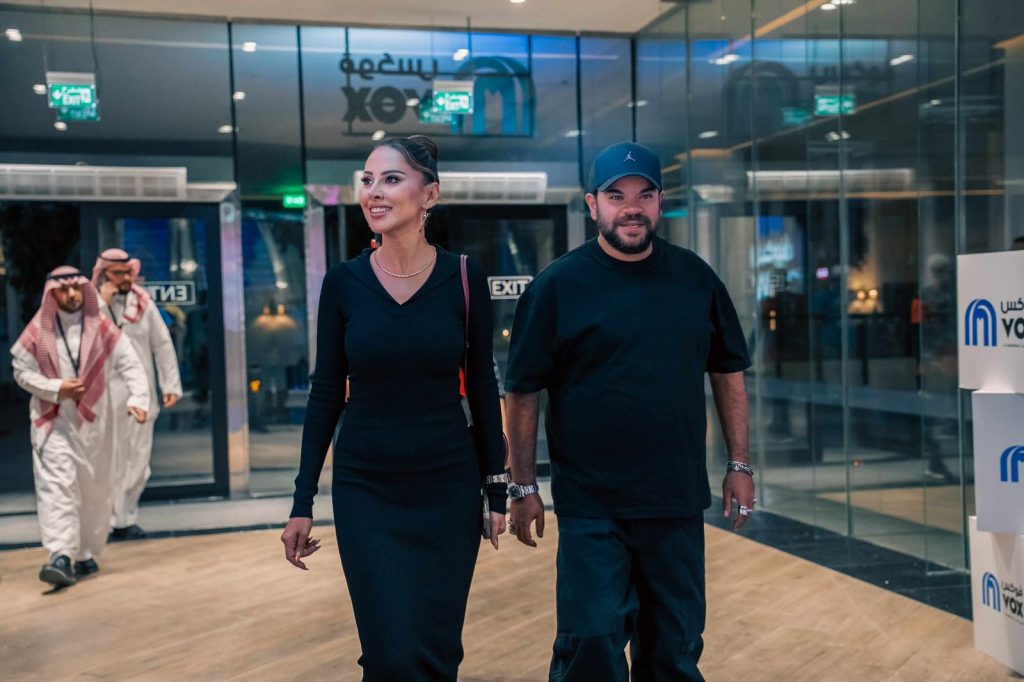 محطة مصر نيوز - بالصور.. ياسمين رئيس ومحمد عبد الرحمن يطلقان "ماما وبابا" من السعودية