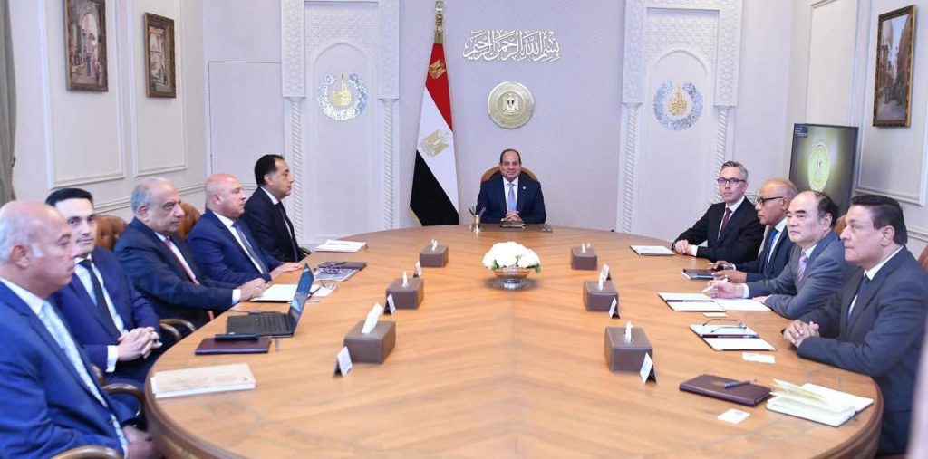 أخبار مصر - الرئيس السيسي يؤكد أهمية التعاون مع "سكاتك" و"صنجرو" لتعزيز الاستثمارات الأجنبية