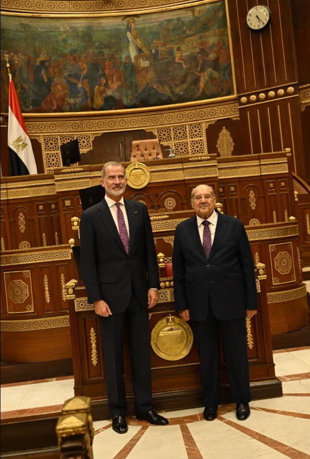 أخبار مصر والعالم لحظة بلحظة - رئيس مجلس الشيوخ يستقبل ملك إسبانيا في إطار زيارته الرسمية إلى مصر