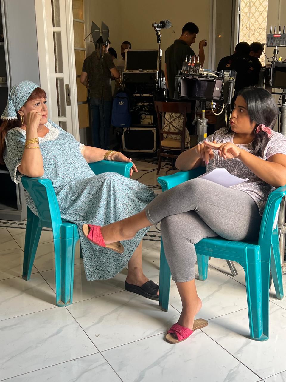 محطة مصر نيوز - "بسنت ويسرية".. علاقة استثنائية بين زينب العبد وميمي جمال في مسلسل لينك