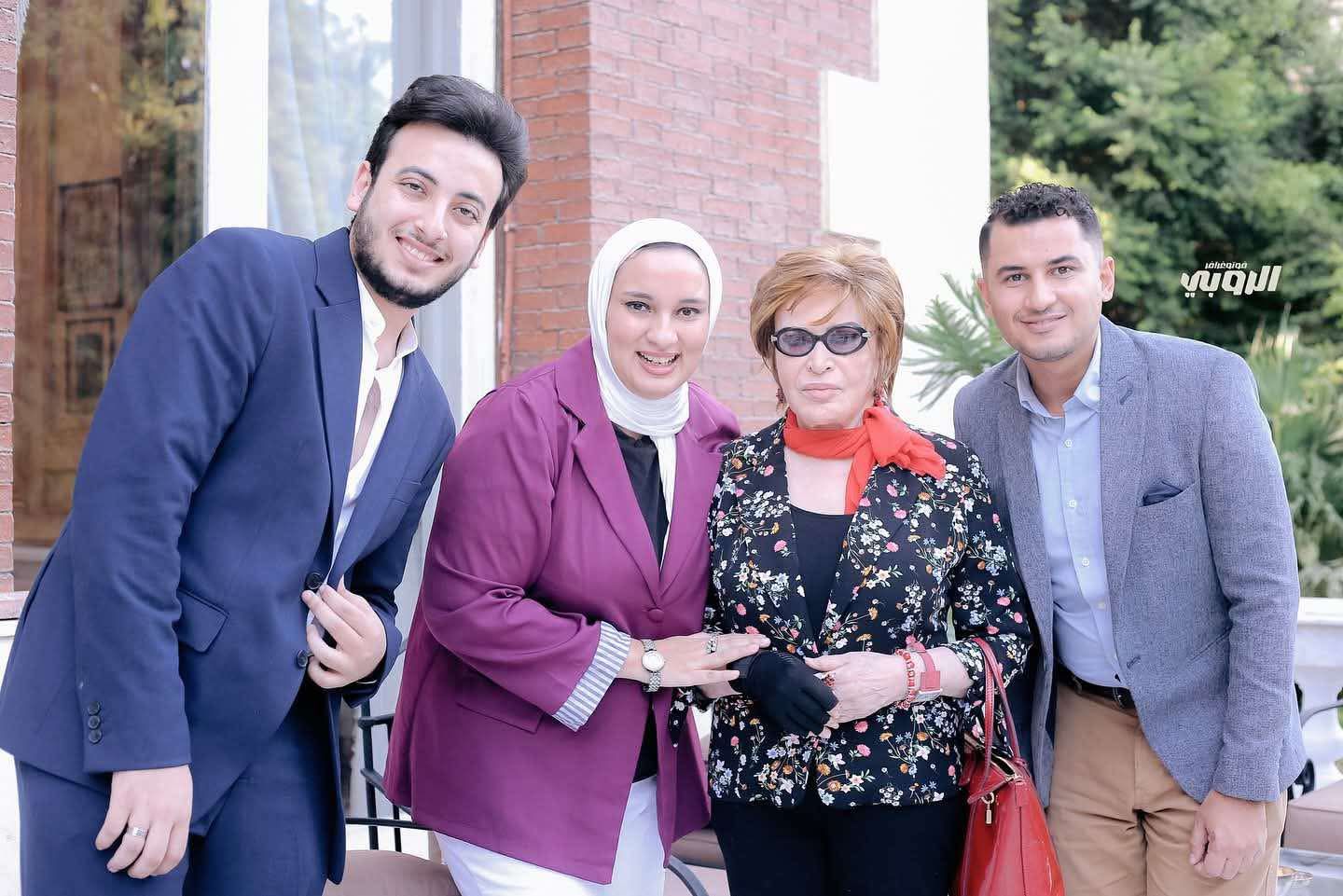 محطة مصر نيوز - صفية العمري وبشرى ورشا بن معاوية في زيارة فنية للسفير التركي بالقاهرة