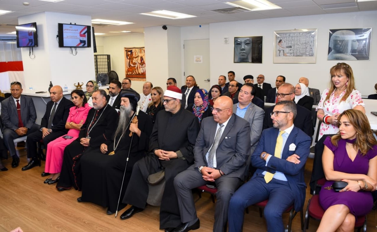أخبار مصر - وزير الخارجية يلتقي الجالية المصرية بـ نيويورك على هامش أعمال الجمعية العامة للأمم المتحدة