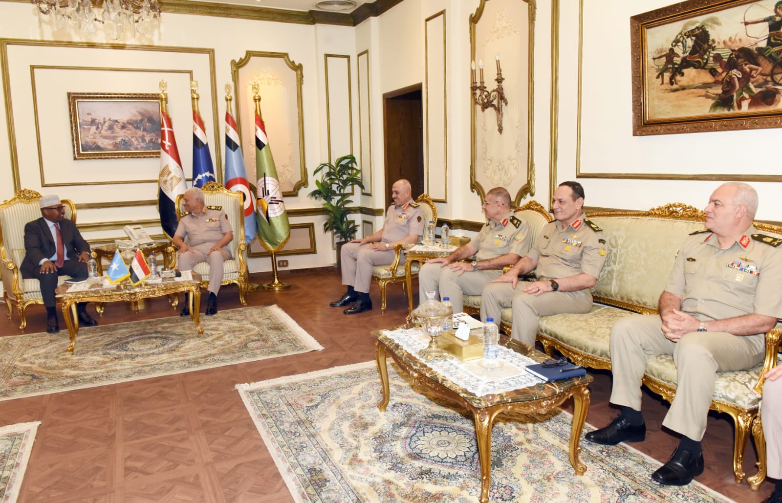 أخبار مصر والعالم لحظة بلحظة - وزير الدفاع والإنتاج الحربى يلتقى وزير الدفاع الصومالي