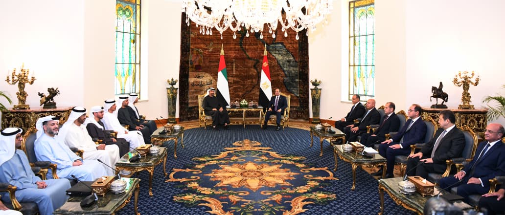 أخبار مصر والعالم لحظة بلحظة - الوضع في قطاع غزة يتصدر مباحثات الرئيس السيسي والشيخ محمد بن زايد رئيس الإمارات