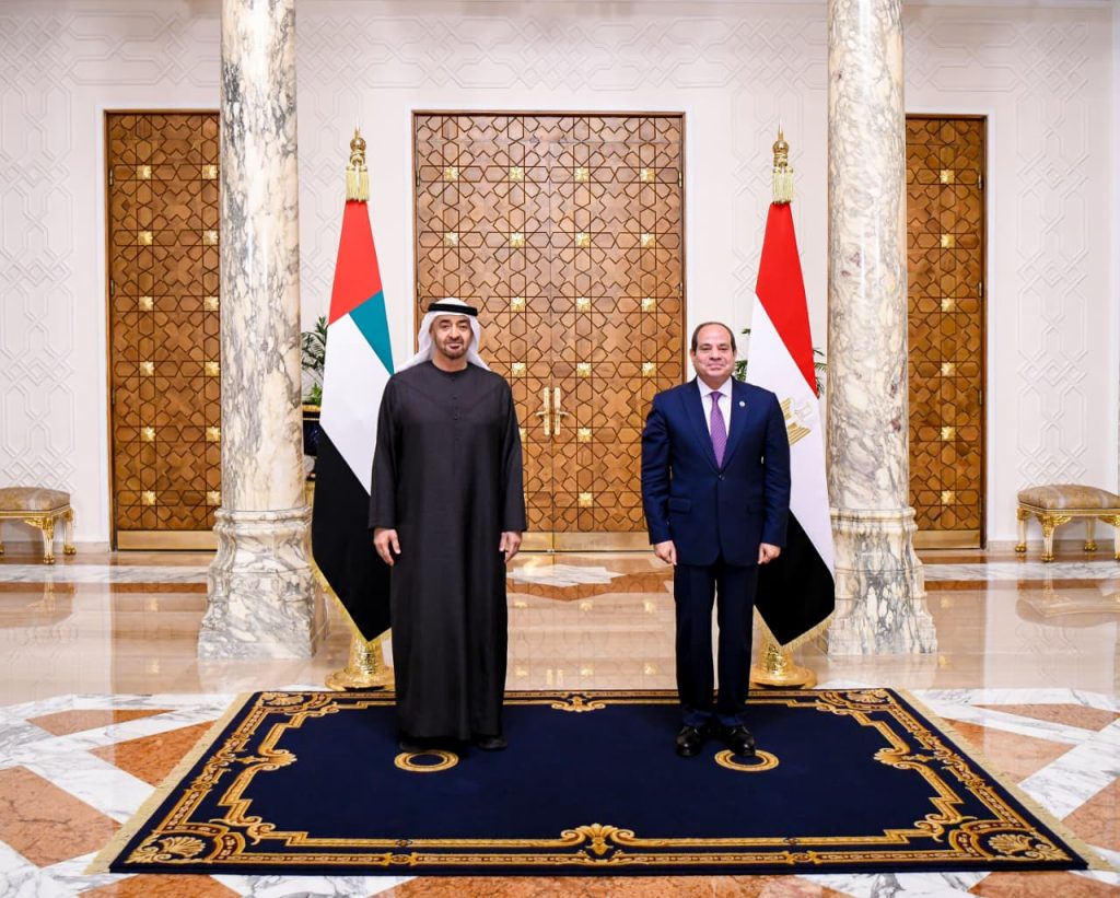 الرئيس عبد الفتاح السيسي يستقبل رئيس دولة الإمارات أخبار مصر - الرئيس عبد الفتاح السيسي يستقبل رئيس دولة الإمارات