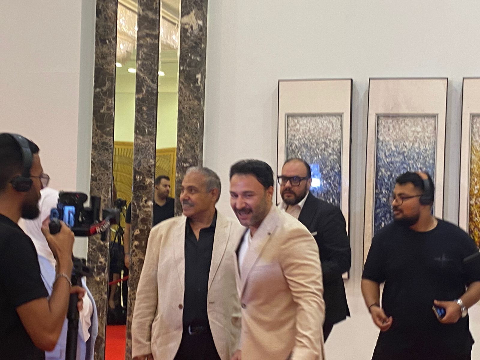 محطة مصر نيوز - نجوم الفن يحتفلون بمي فاروق في مؤتمر ألبومها "تاريخي"