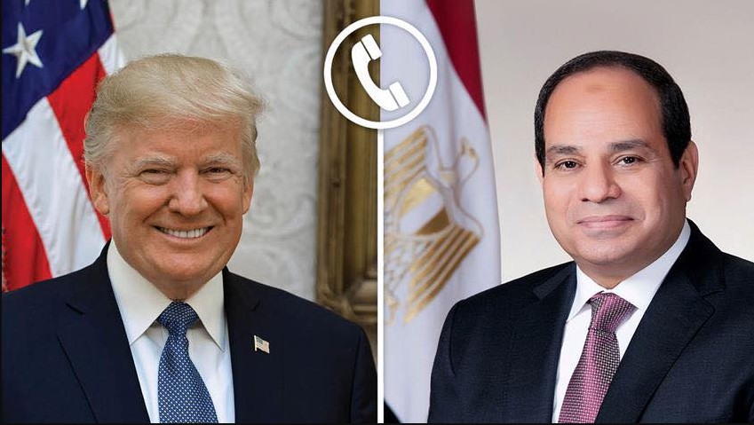 في اتصال هاتفي.. الرئيس السيسي يُوجه الدعوة للرئيس ترامب للمشاركة فى احتفالية ابرام اتفاق وقف الحرب أخبار مصر والعالم لحظة بلحظة - في اتصال هاتفي.. الرئيس السيسي يُوجه الدعوة للرئيس ترامب للمشاركة فى احتفالية ابرام اتفاق وقف الحرب