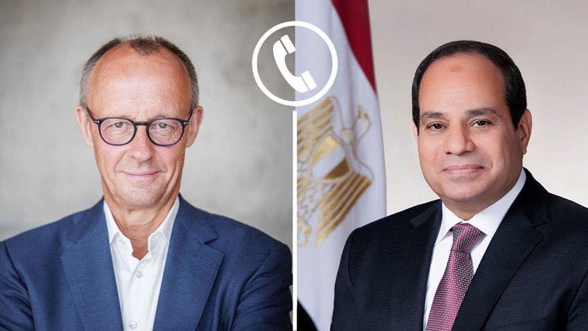 الرئيس عبد الفتاح السيسي يتلقى اتصالاً هاتفياً من المستشار الألماني أخبار مصر والعالم لحظة بلحظة - الرئيس عبد الفتاح السيسي يتلقى اتصالاً هاتفياً من المستشار الألماني