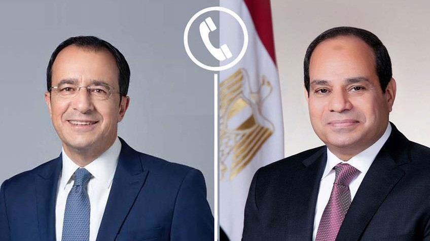 الرئيس السيسي يستعرض مستجدات الأوضاع في منطقة الشرق الأوسط في اتصال مع رئيس قبرص أخبار مصر والعالم لحظة بلحظة - الرئيس السيسي يستعرض مستجدات الأوضاع في منطقة الشرق الأوسط في اتصال مع رئيس قبرص