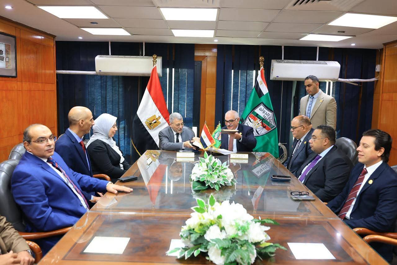 محطة مصر نيوز - بروتوكول تعاون بين هيئة قضايا الولة وهيئة الأوقاف المصرية