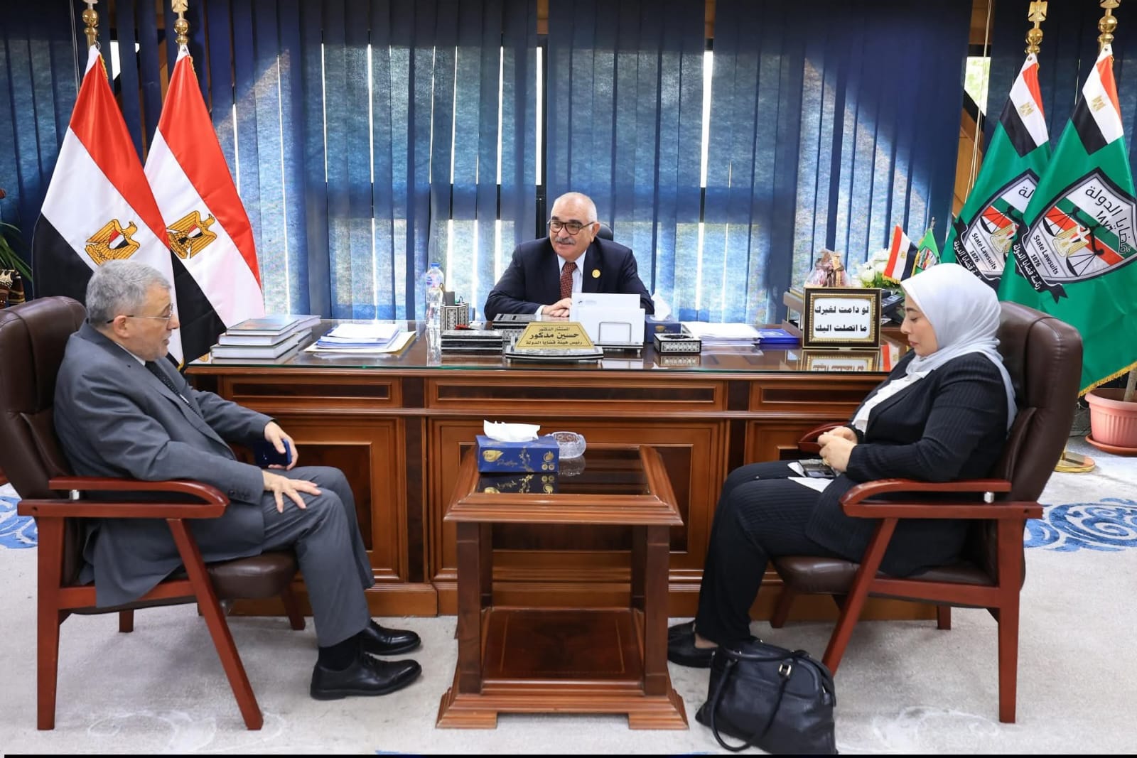 محطة مصر نيوز - بروتوكول تعاون بين هيئة قضايا الولة وهيئة الأوقاف المصرية