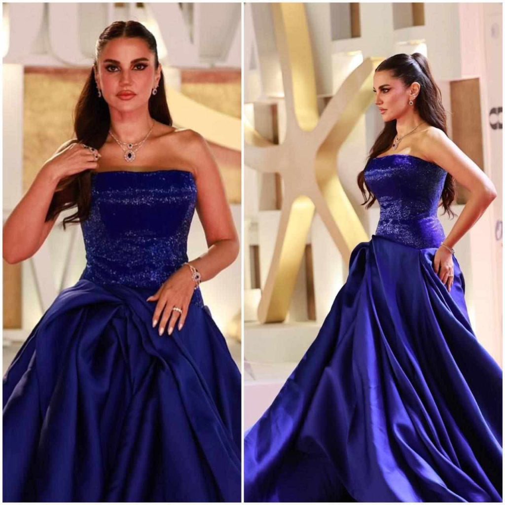 محطة مصر نيوز - درة من على السجادة الحمراء في مهرجان الجونة: «أكرر تجربة الإخراج فقط لو وجدت الموضوع المناسب»