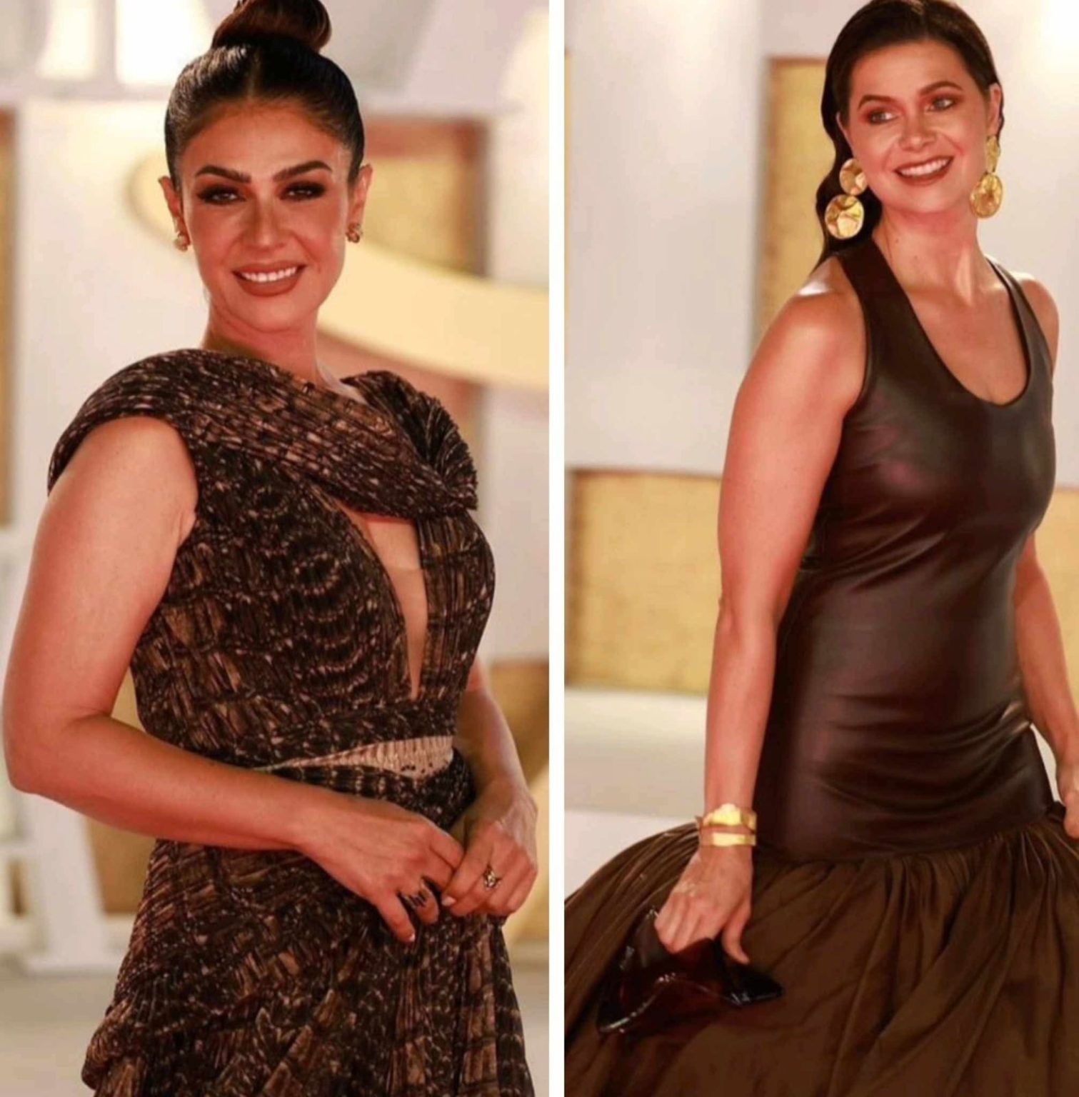 محطة مصر نيوز - تألقتا بلون واحد.. يسرا اللوزي وبسمة تخطفان الأنظار على السجادة الحمراء في مهرجان الجونة