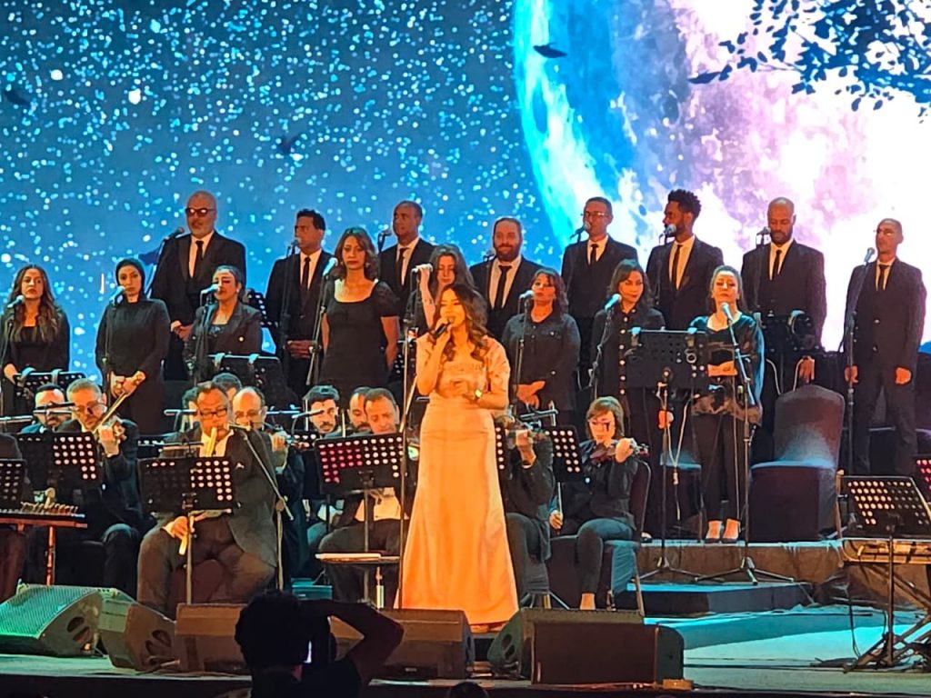 محطة مصر نيوز - تألق كنزي وفرح الموجي في ثاني أيام مهرجان الموسيقى العربية بدار الأوبرا المصرية