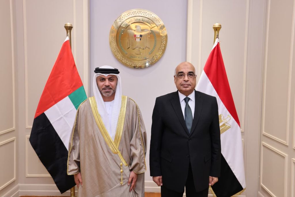 المستشار عدنان فنجري وزير العدل يستقبل سفير دولة الإمارات بالقاهرة أخبار مصر - المستشار عدنان فنجري وزير العدل يستقبل سفير دولة الإمارات بالقاهرة