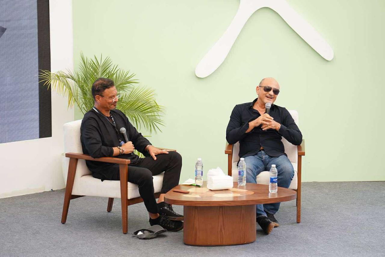 محطة مصر نيوز - شريف عرفة بالجونة: السينما فن الإحساس.. واستلفت من وحيد حامد علشان أعيش