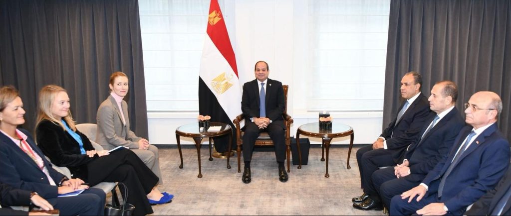 أخبار مصر والعالم لحظة بلحظة - الرئيس عبد الفتاح السيسي يلتقي الممثلة العليا للاتحاد الأوروبي للشؤون الخارجية والسياسة الأمنية