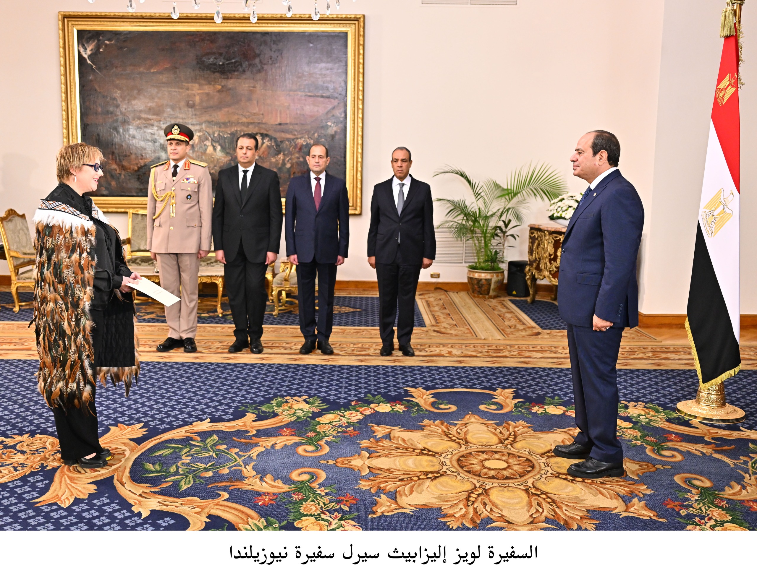أخبار مصر والعالم لحظة بلحظة - الرئيس عبد الفتاح السيسي يعتمد 23 سفيراً جديداً لدى مصر