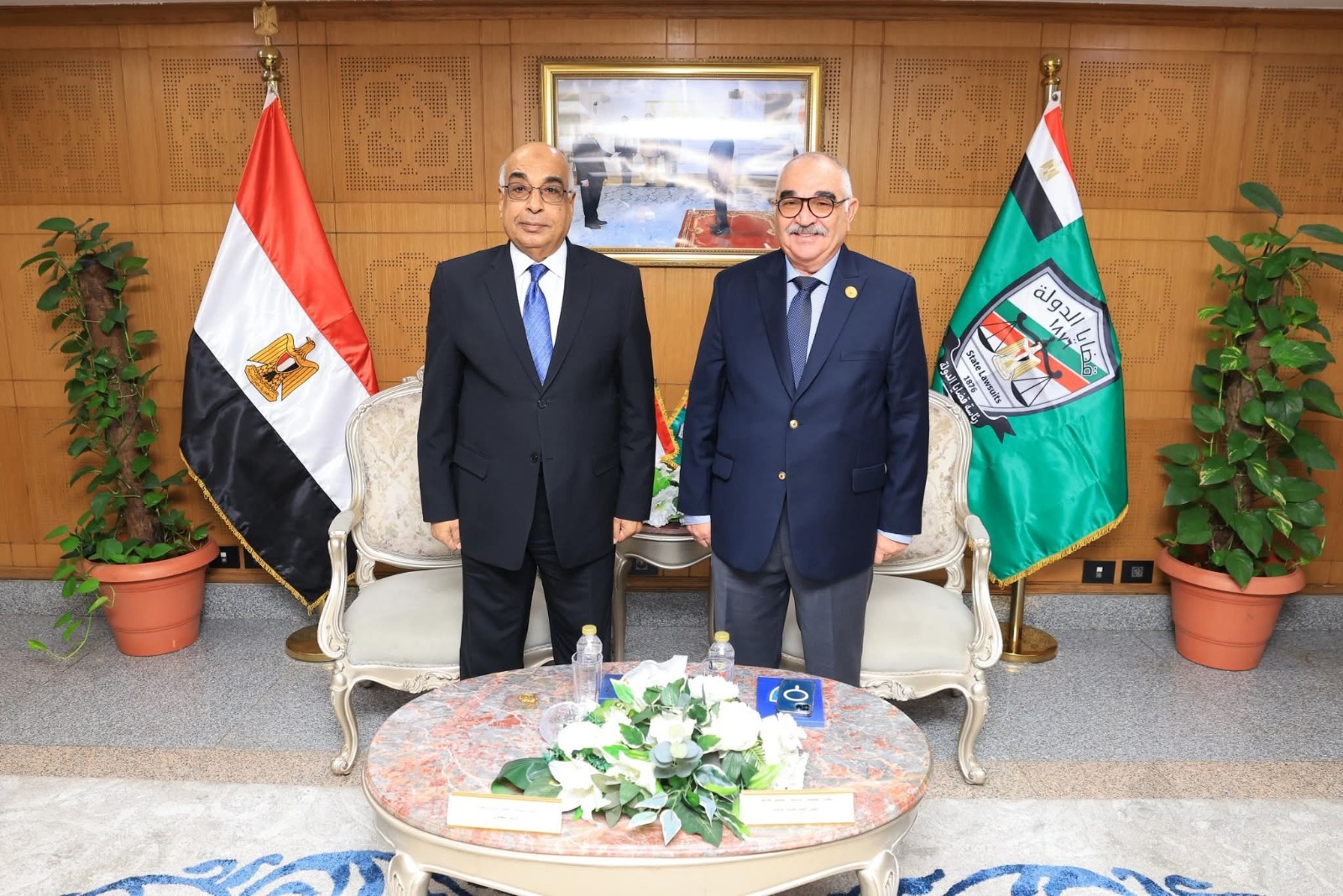 أخبار مصر - وزير العدل في ضيافة «قضايا الدولة» احتفاءً ببدء العام القضائي الجديد