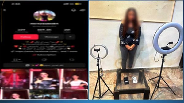 القبض على البلوجر ميرنا وليد بعد نشر فيديوهات خادشة للحياء أخبار مصر - القبض على البلوجر ميرنا وليد بعد نشر فيديوهات خادشة للحياء