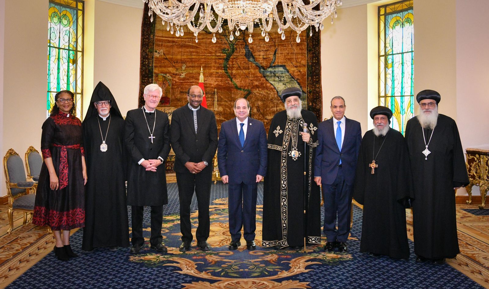 أخبار مصر والعالم لحظة بلحظة - الرئيس السيسي يلتقي وفد مجلس الكنائس العالمي