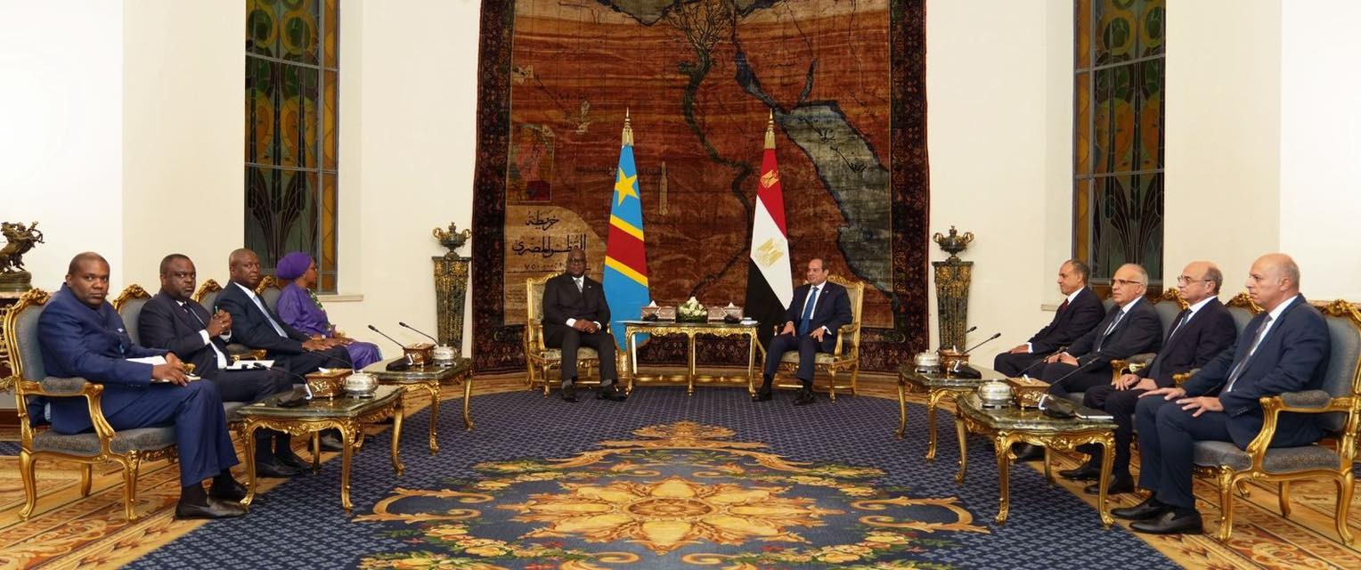 أخبار مصر والعالم لحظة بلحظة - الرئيس السيسي يستقبل رئيس جمهورية الكونغو الديمقراطية