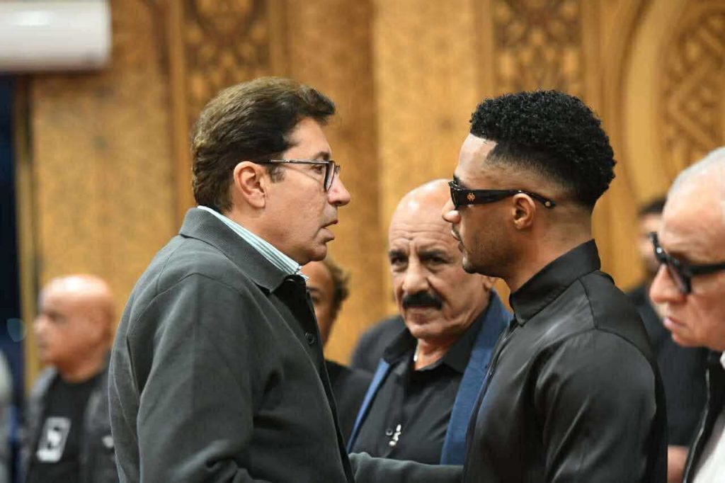 محطة مصر نيوز - حضور فني كبير في عزاء السيناريست الراحل أحمد عبد الله يتقدمه السبكي ومحمد رمضان وهاني رمزي