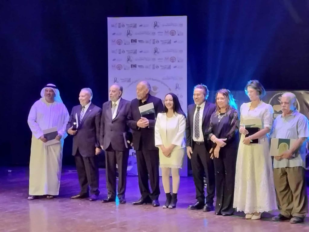 محطة مصر نيوز - تكريم ياسر صادق ونورهان وسامي مغاوري في افتتاح مهرجان القاهرة الدولي للطفل العربي